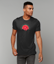 Load image into Gallery viewer, They tried to bury us. They didn't know we were seeds - Palestine - Unisex T-shirt - BLACK