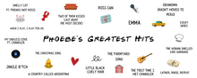 Load image into Gallery viewer, Phoebe's Greatest Hits - Friends - Two-Toned Mug