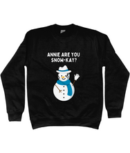 Load image into Gallery viewer, Annie Are You Snow-Kay? - Michael Jackson Smooth Criminal - Christmas Jumper
