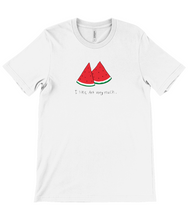 Load image into Gallery viewer, I like Art very much. - Palestine Watermelon - Unisex T-shirt WHITE
