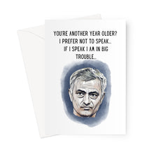 Load image into Gallery viewer, Jose I Prefer Not To Speak - Birthday Greeting Card
