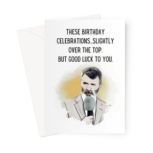 Roy Keane - Birthday Greeting Card