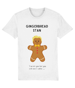 Gingerbread Stan, Eminem - White T-Shirt - Unisex