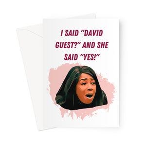 Tiffany Pollard David Greeting Card