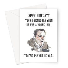 Load image into Gallery viewer, Harry Redknapp - Birthday Greeting Card
