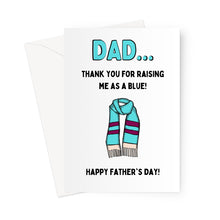 Load image into Gallery viewer, Dad City Blue - Father&#39;s Day Greeting Card
