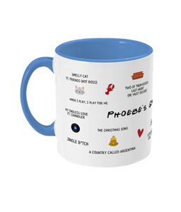 Phoebe's Greatest Hits - Friends - Two-Toned Mug