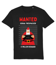 Load image into Gallery viewer, Wanted Santa - Unisex T-Shirt
