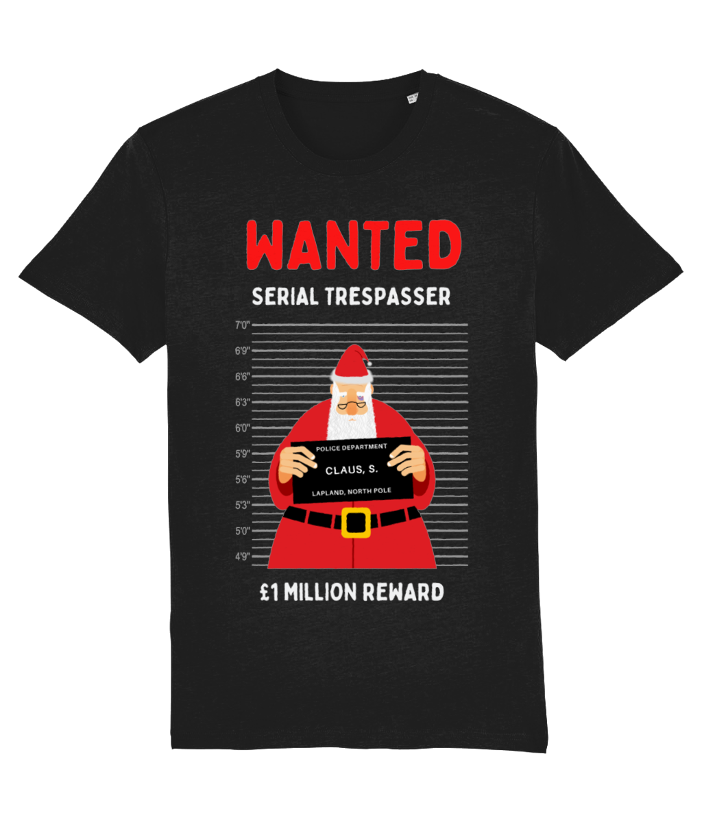 Wanted Santa - Unisex T-Shirt