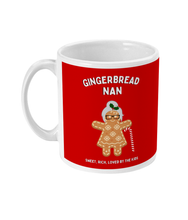 Load image into Gallery viewer, Gingerbread Nan - Mug - Red
