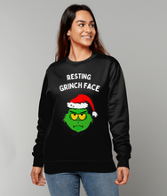 Load image into Gallery viewer, Resting Grinch Face - Jumper - Unisex
