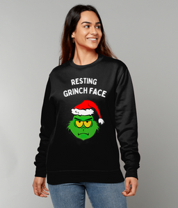 Resting Grinch Face - Jumper - Unisex