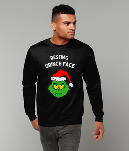 Resting Grinch Face - Jumper - Unisex