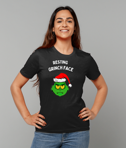 Resting Grinch Face - Unisex T-Shirt