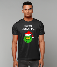 Load image into Gallery viewer, Resting Grinch Face - Unisex T-Shirt
