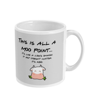 Load image into Gallery viewer, This Is All A Moo Point - Mug
