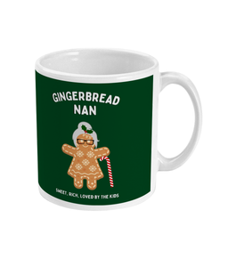 Gingerbread Nan - Mug - Green