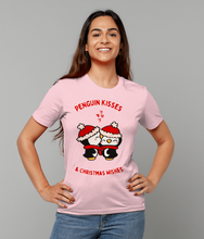 Load image into Gallery viewer, Penguin Kisses &amp; Christmas Wishes - T-shirt
