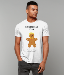 Gingerbread Stan, Eminem - White T-Shirt - Unisex