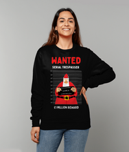 Load image into Gallery viewer, Wanted Santa - Jumper - Unisex
