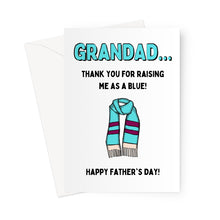 Load image into Gallery viewer, Grandad City Blue - Father&#39;s Day Greeting Card
