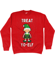 Load image into Gallery viewer, Treat Yo-Elf - Jumper - Unisex
