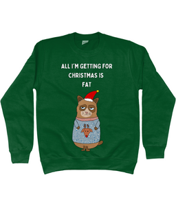 All I'm Getting for Christmas is Fat - Jumper - Unisex