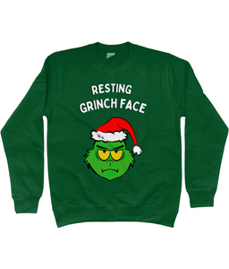 Resting Grinch Face - Jumper - Unisex