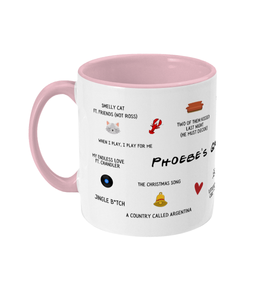 Phoebe's Greatest Hits - Friends - Two-Toned Mug