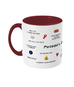 Phoebe's Greatest Hits - Friends - Two-Toned Mug