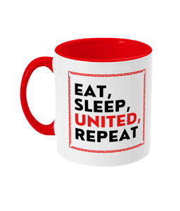 Eat, Sleep, United Repeat - Mug